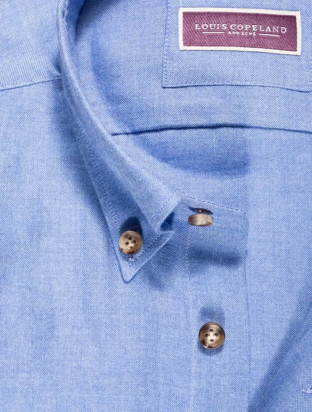 Ramos Casual Button Down Shirt Blue