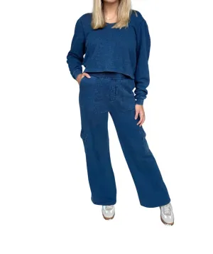 Raya Sweatshirt In Dark Indigo
