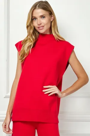 Reese Solid Sweater Top