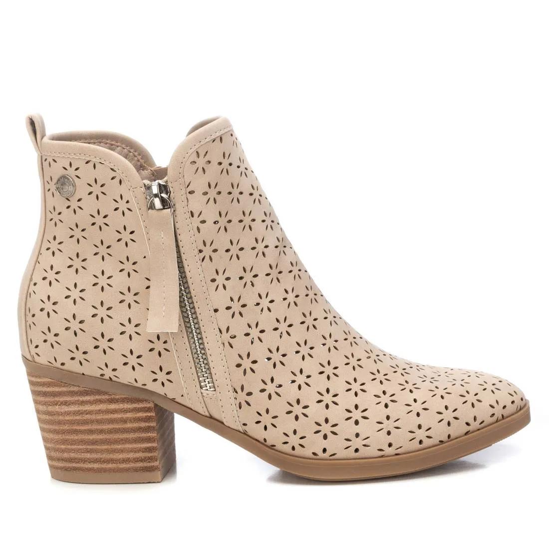 Refresh Women's Fashion Booties with Side Zipper by Xti