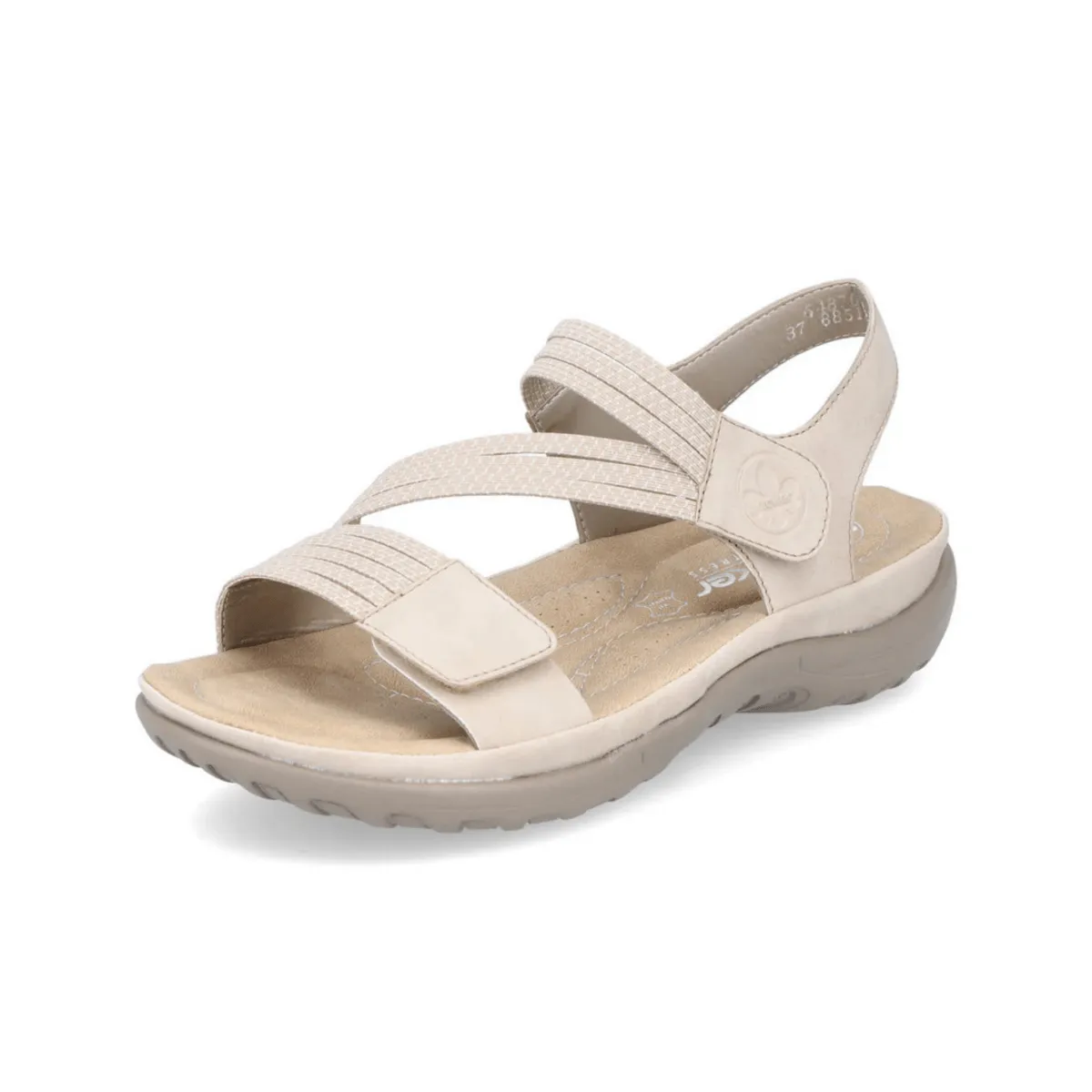 Rieker Women's 64870-62 Franja Ginger/White