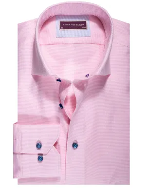 Ronaldo Nailhead Shirt Super Slim Fit Pink