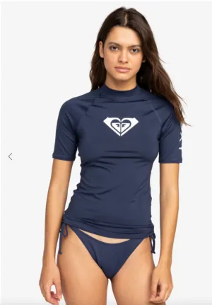 Roxy Whole Hearted - Short Sleeve Upf 50 Rash Vest For Women