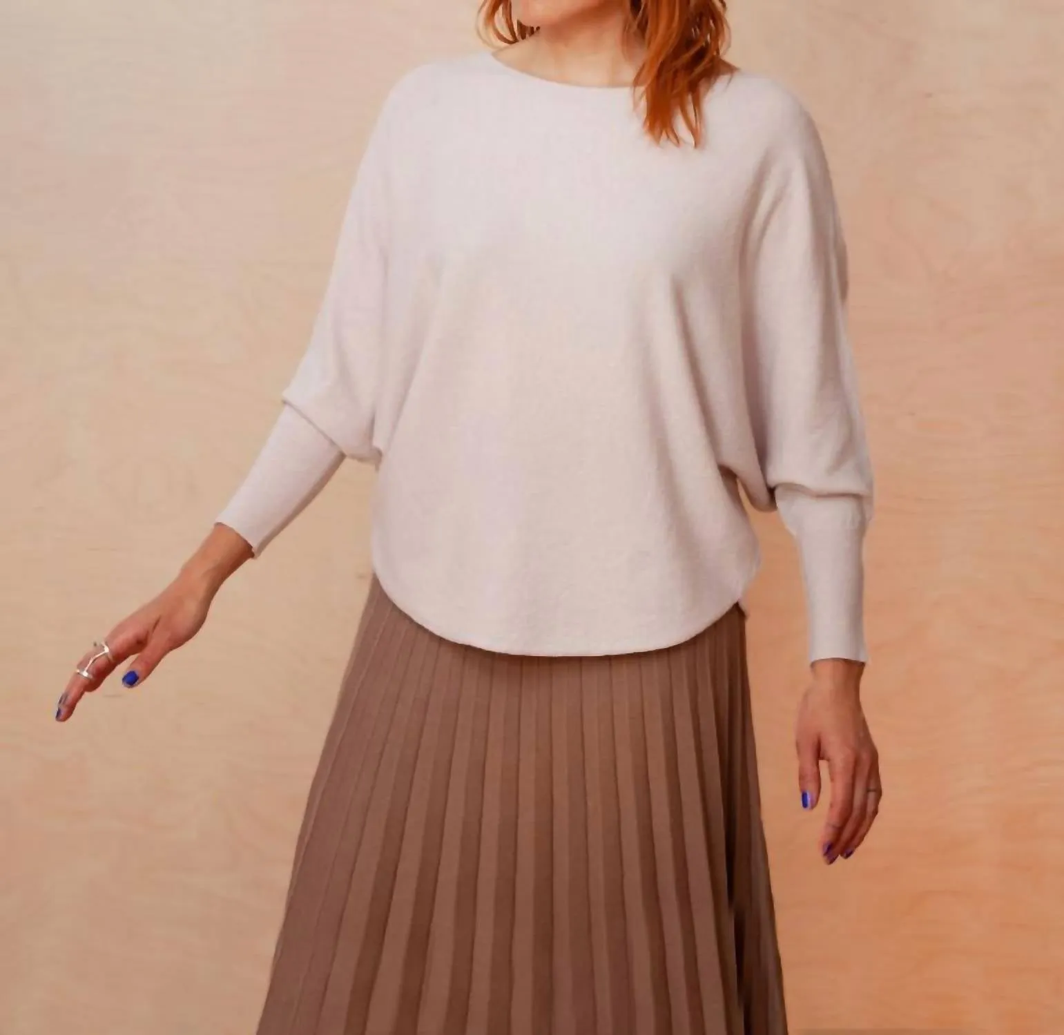 Ryu Thin Top In Silver Grey