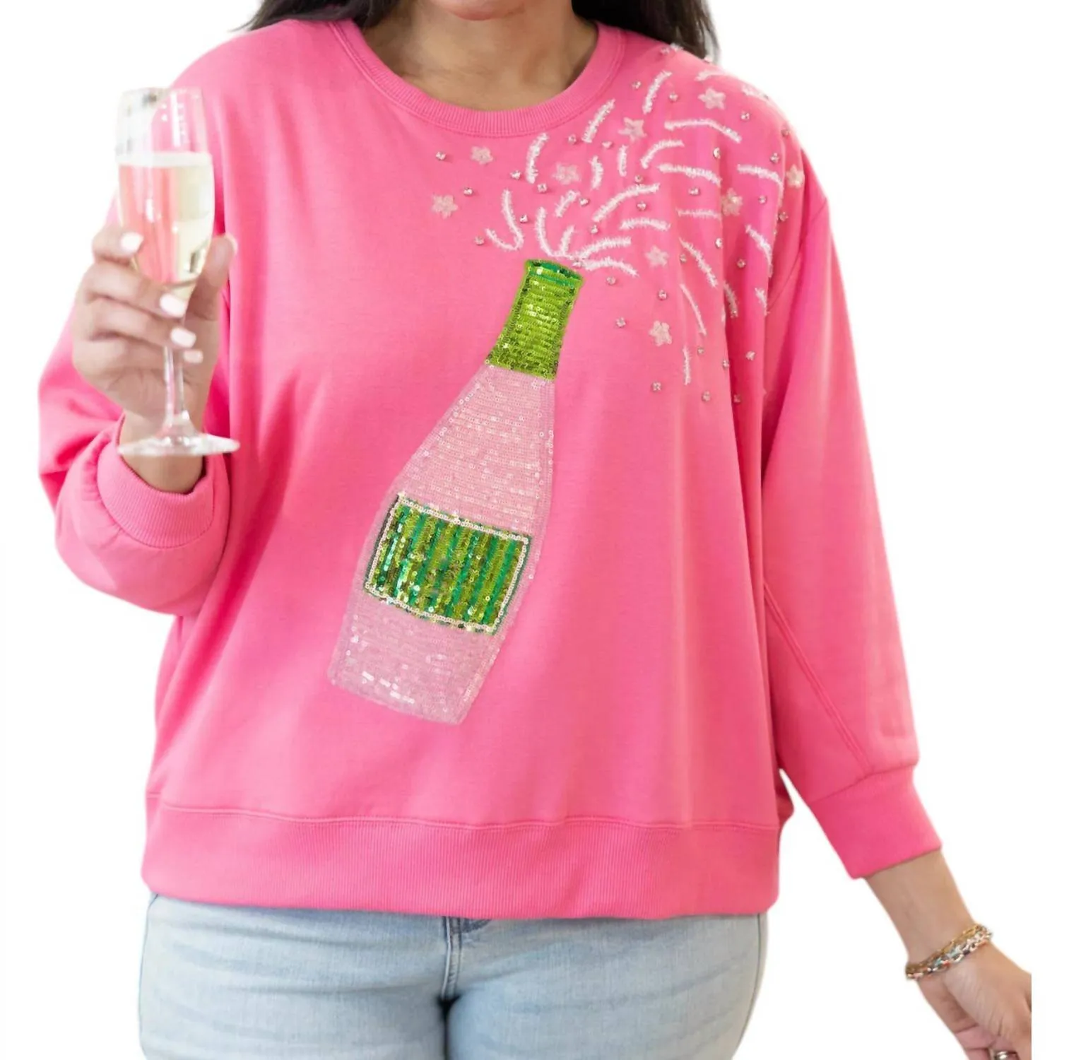 Sarah Sweatshirt In Pink