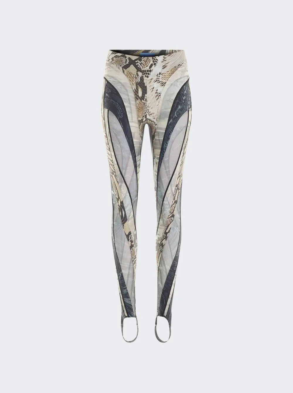 Sheer Spiral Leggings