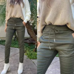 Shelly Drawstring In Green