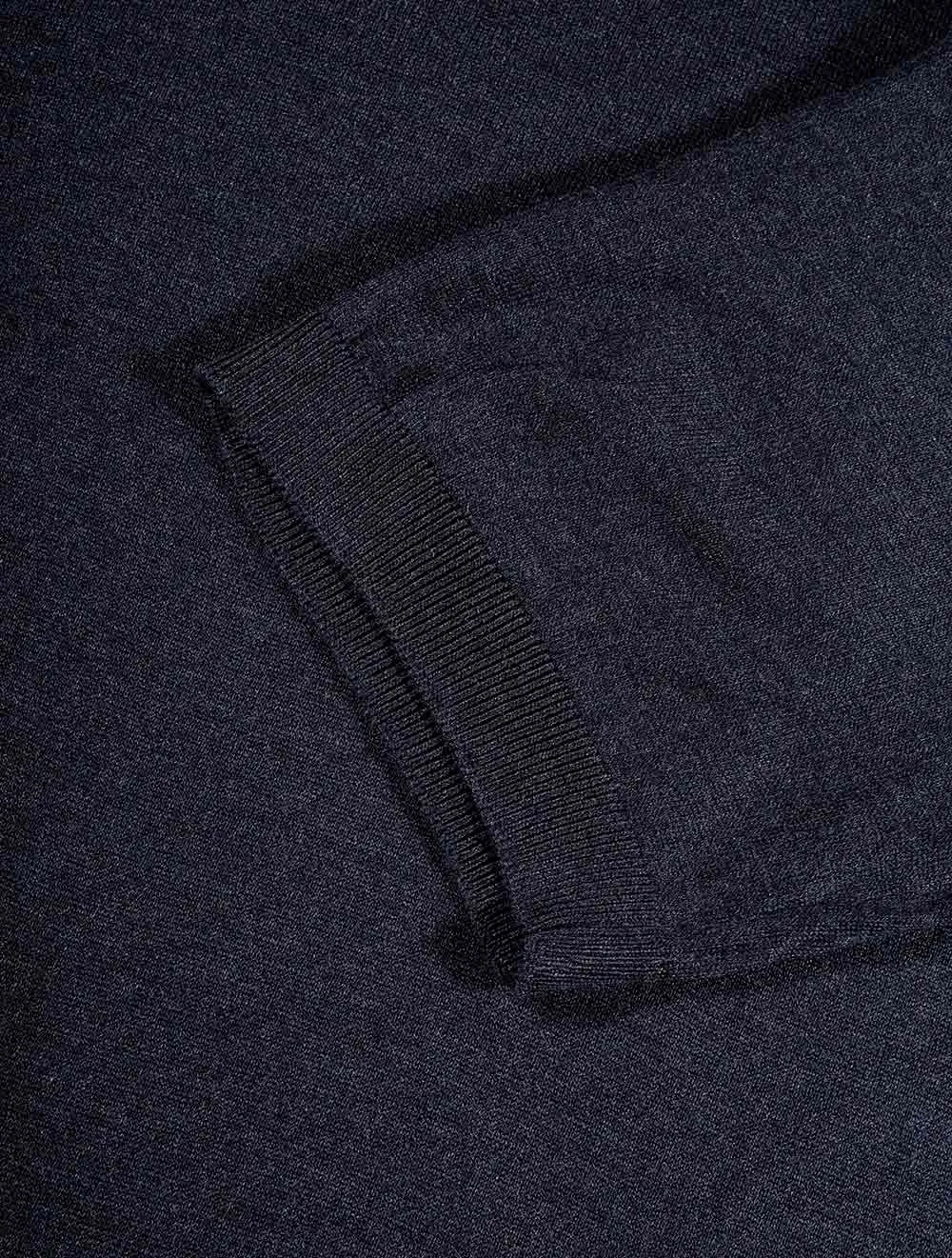 Silk Polo Navy