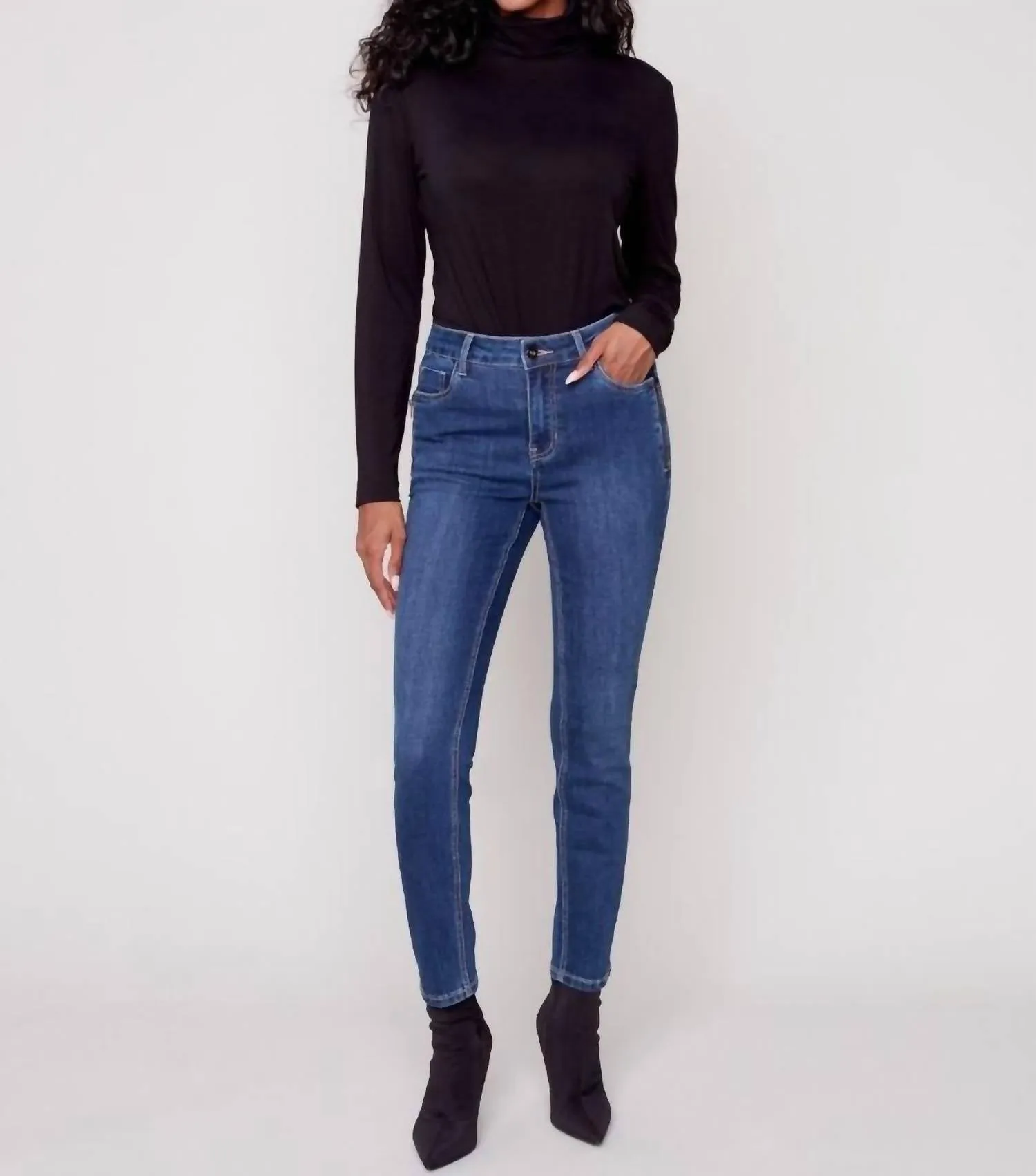 Slim Leg Jean In Indigo
