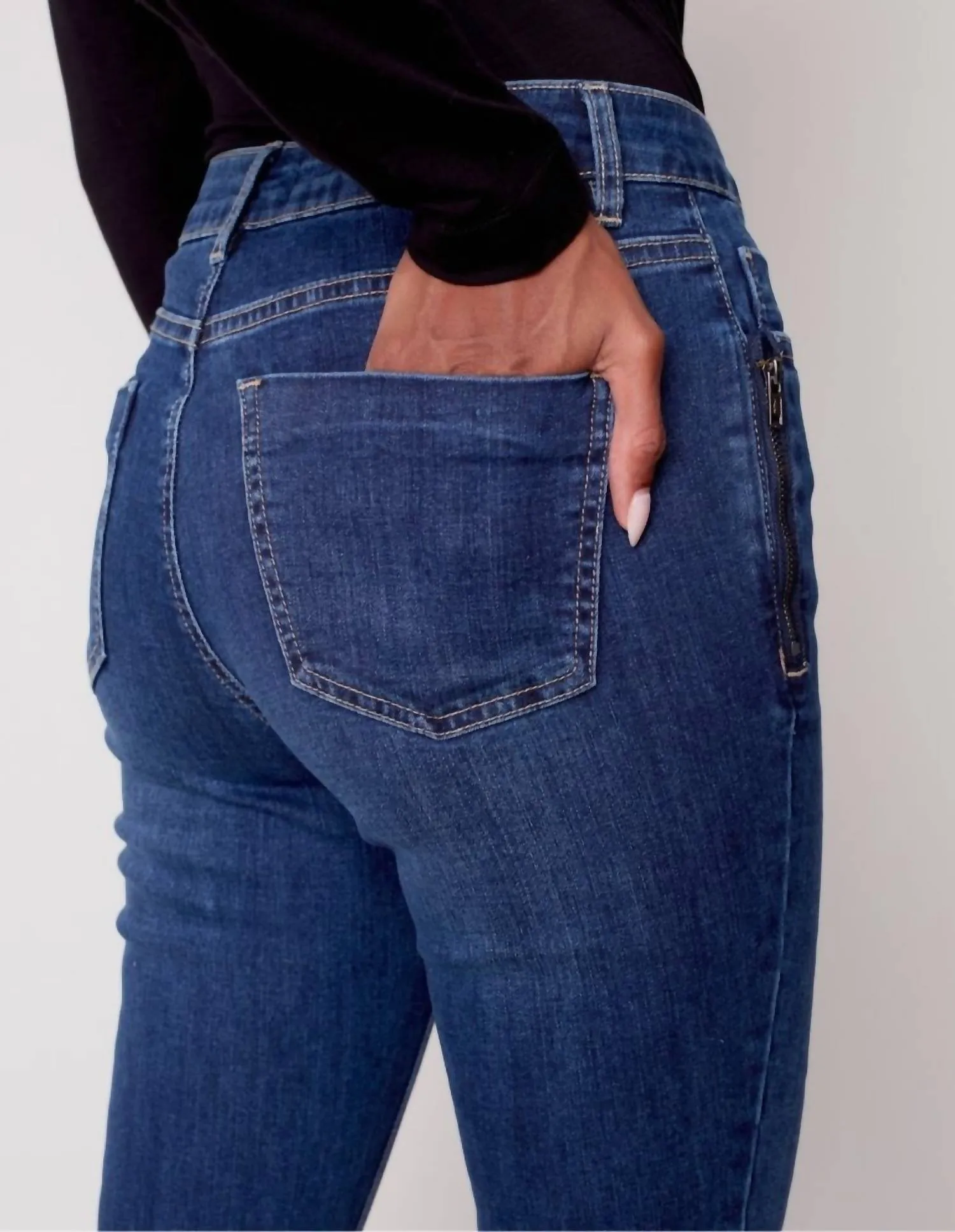 Slim Leg Jean In Indigo