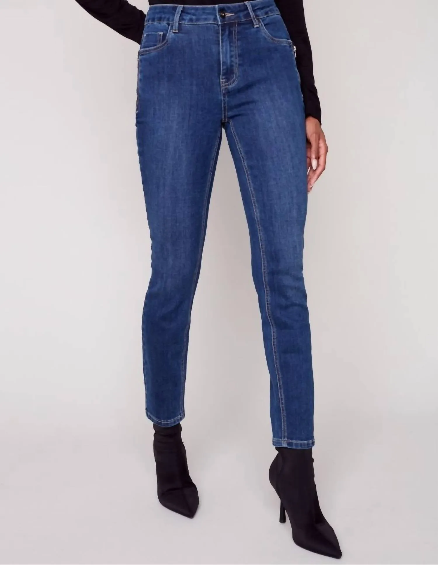 Slim Leg Jean In Indigo