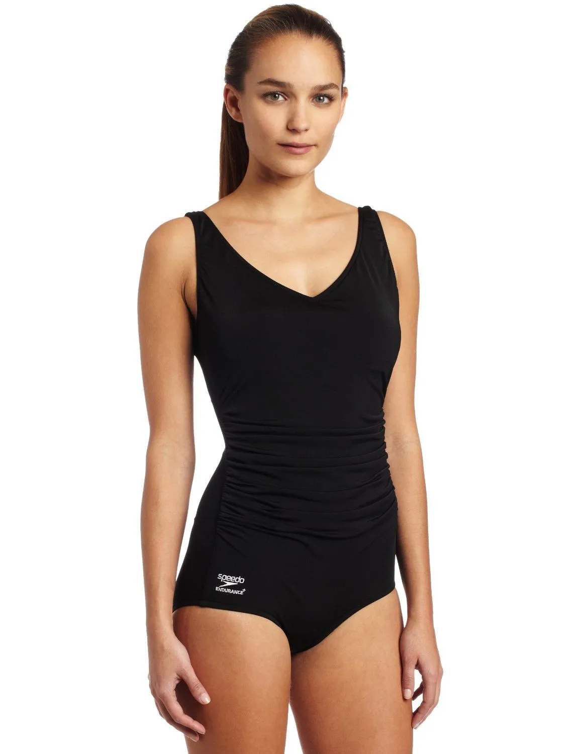 Speedo Conservative Side Shirred One Piece