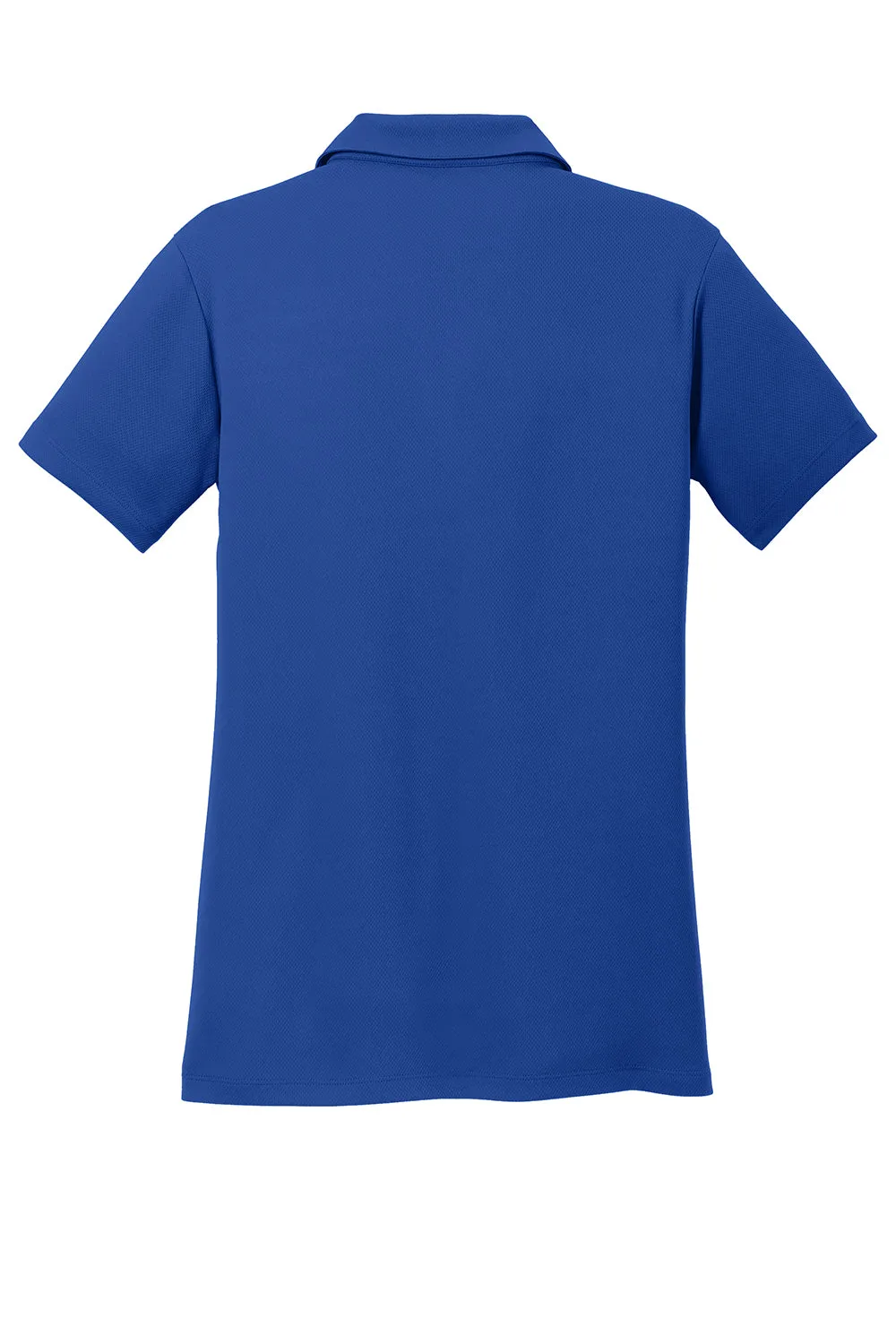 Sport-Tek Womens RacerMesh Moisture Wicking Short Sleeve Polo Shirt - True Royal Blue