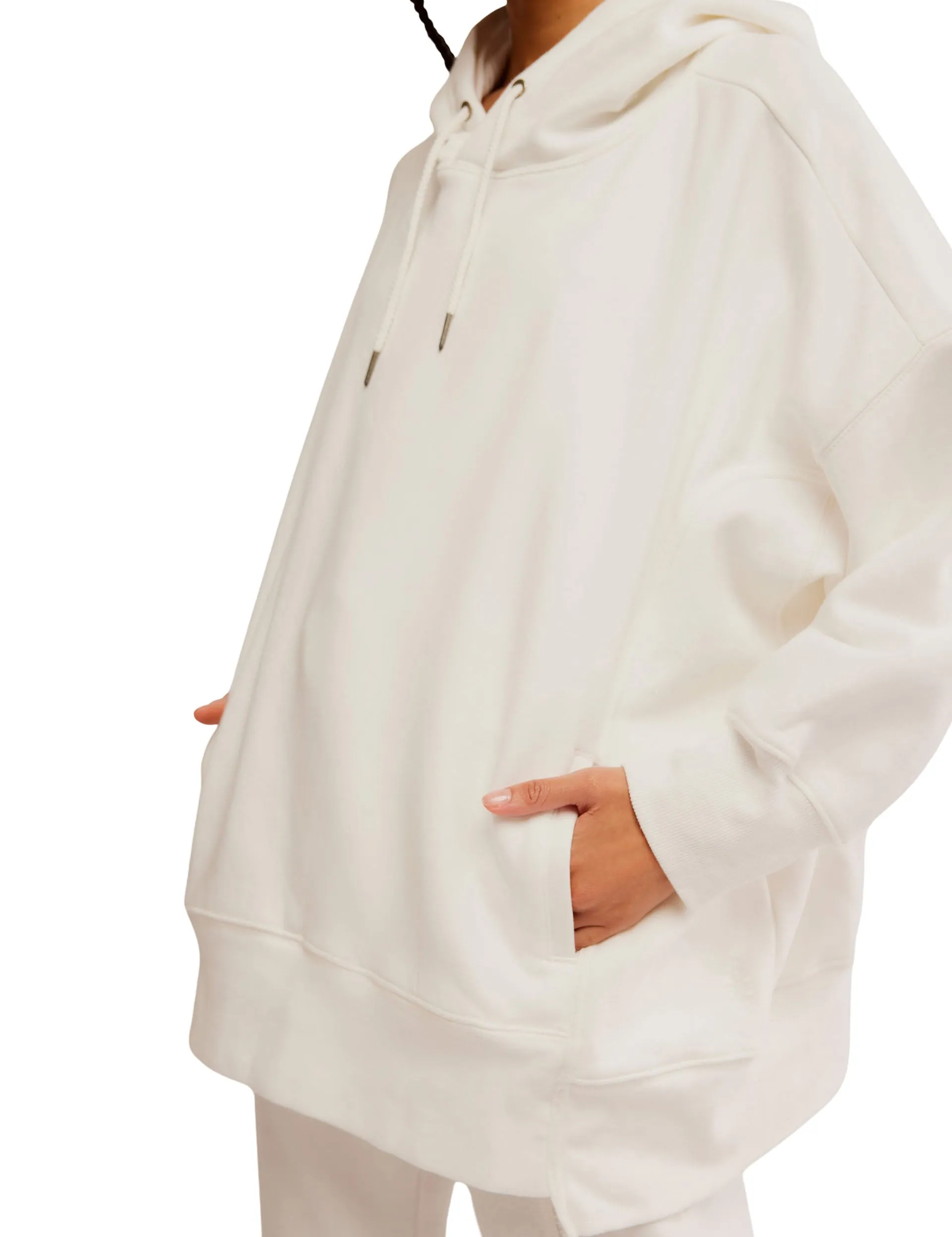 Sprint To The Finish Hoodie - Ivory