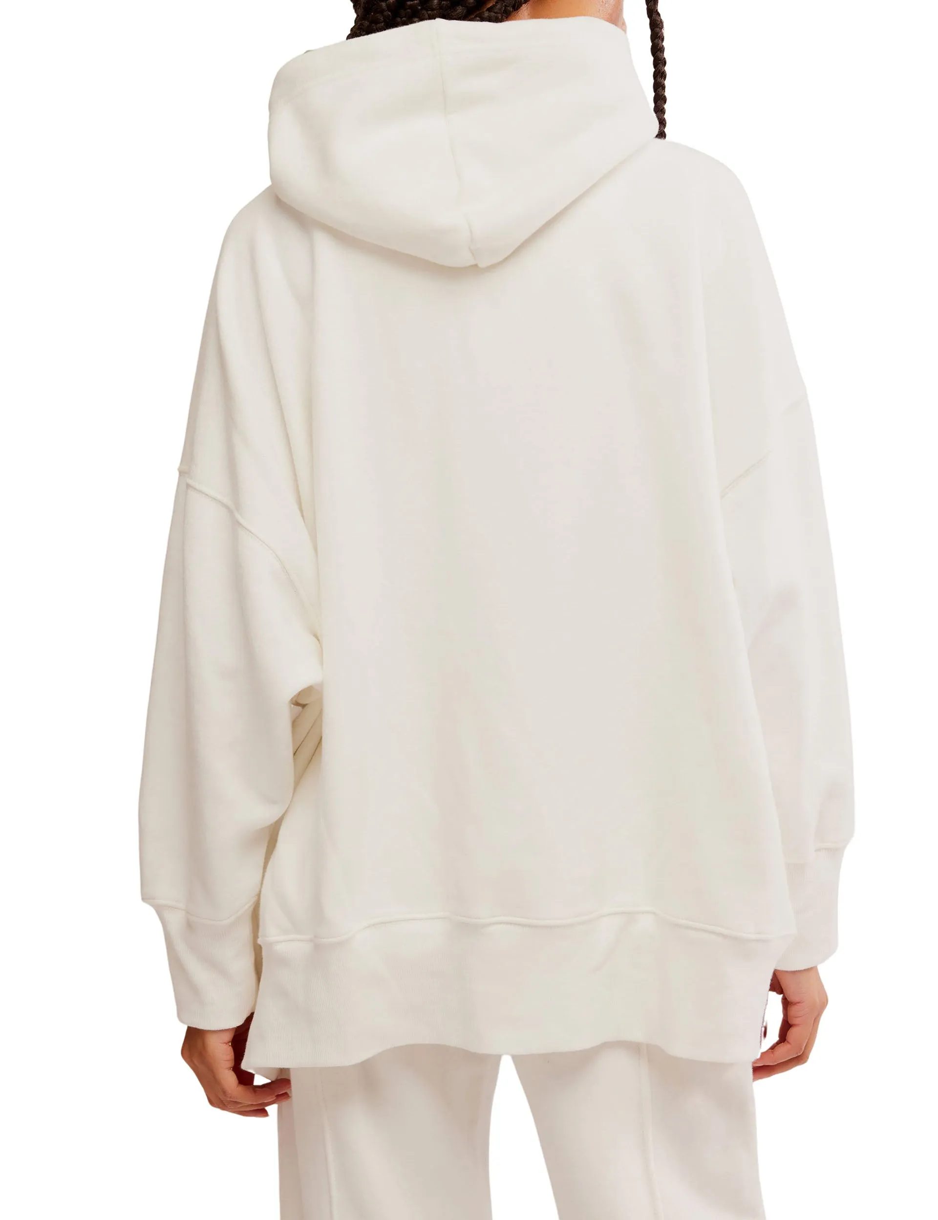 Sprint To The Finish Hoodie - Ivory
