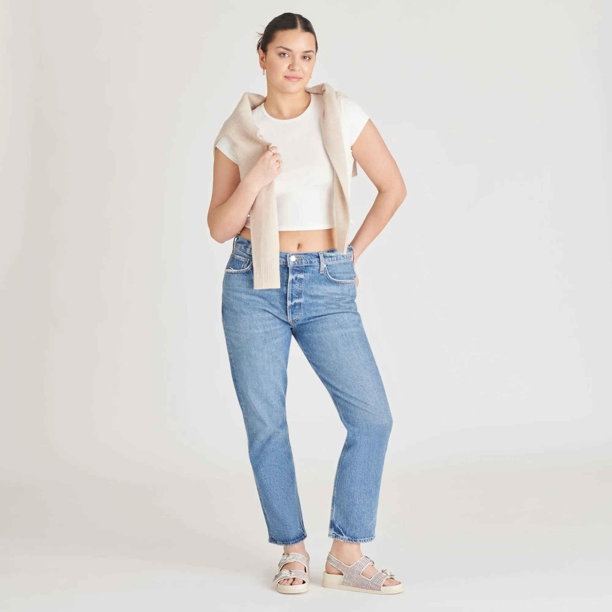 Starla Pride Sandals White Multi Raffia