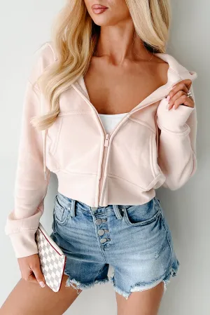 Stronger Everyday Zip-Up Hoodie (Blush)