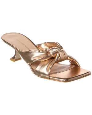Stuart Weitzman Playa Knot Leather Sandal