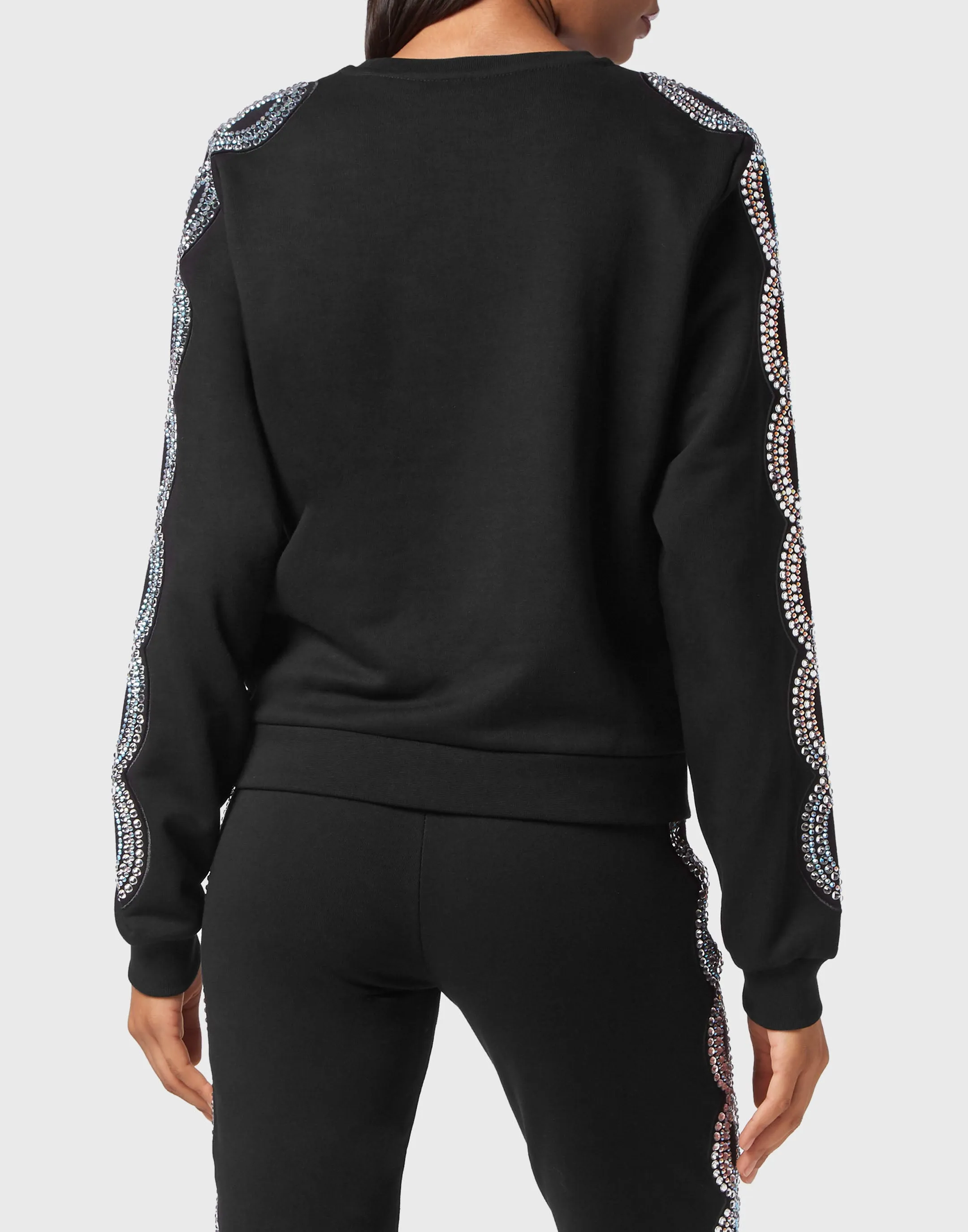 Sweatshirt LS Crystal Cable