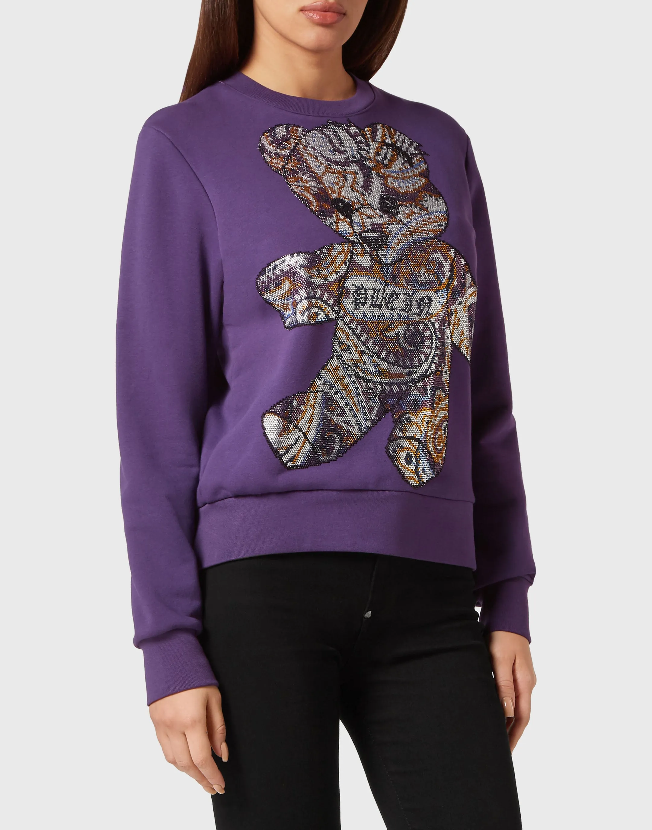 Sweatshirt Paisley Teddy Bear