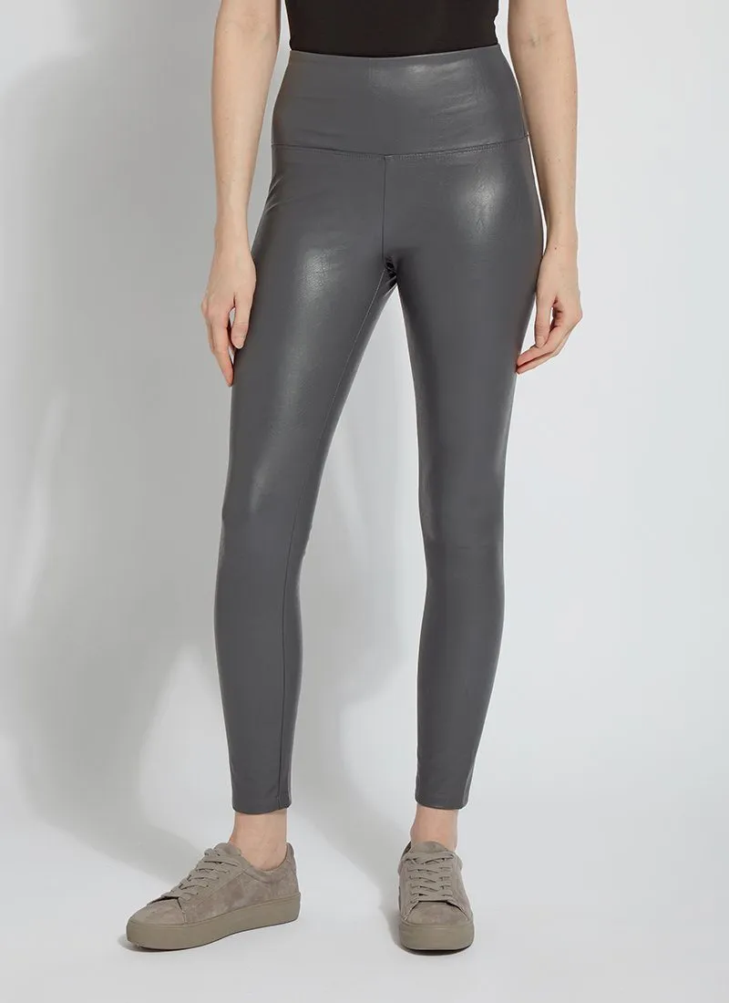 Textured Leather Legging