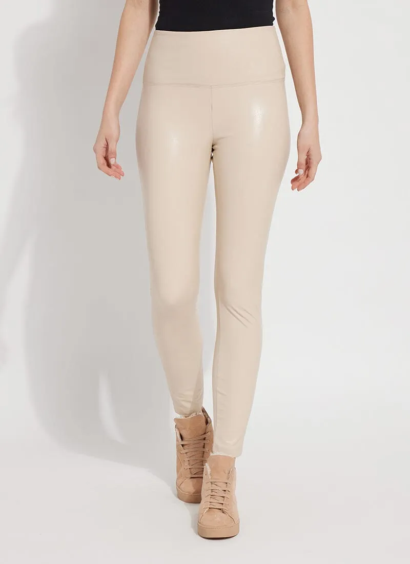 Textured Leather Legging