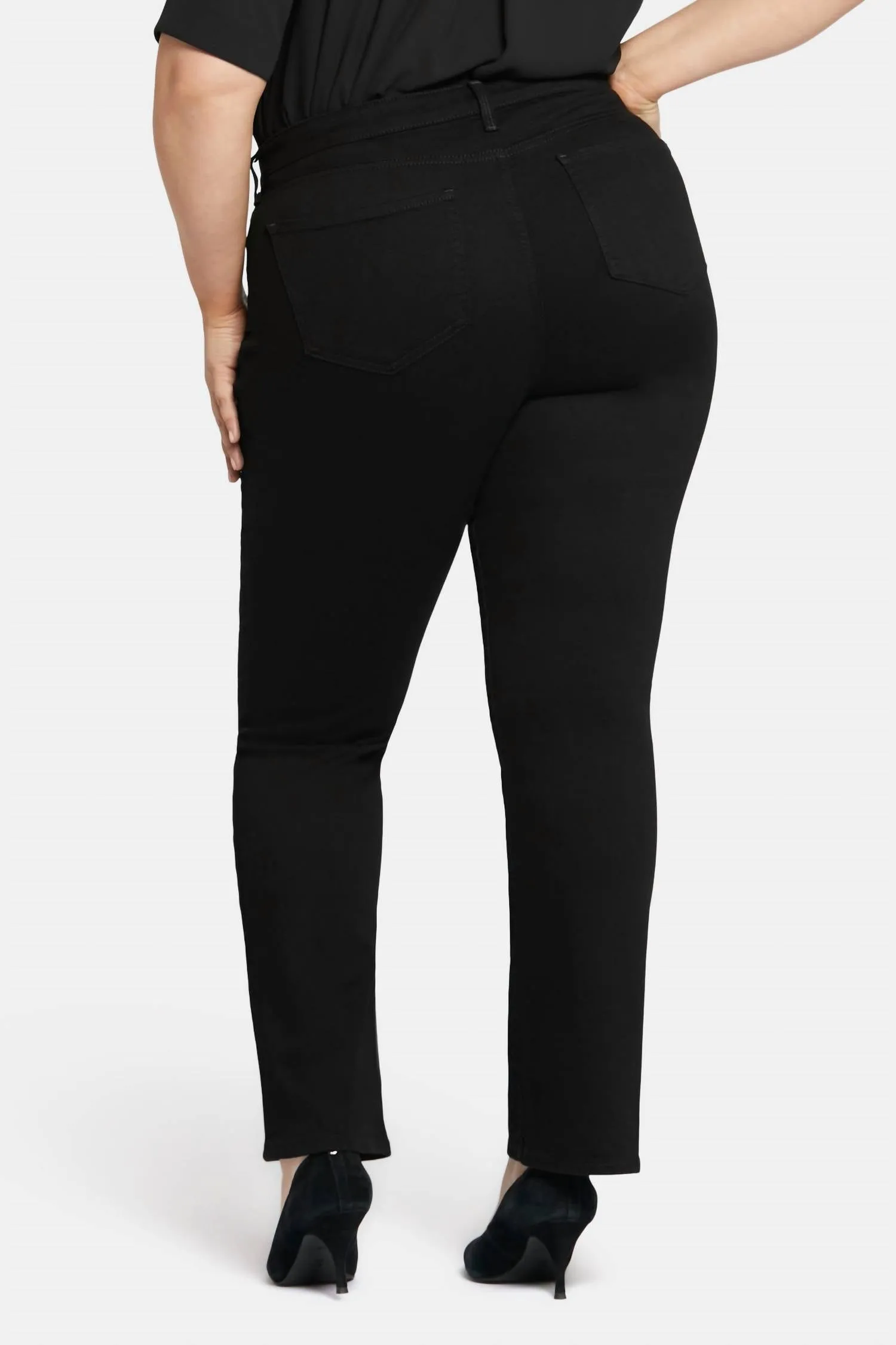 The Barbara Boot Cut Jean In Black