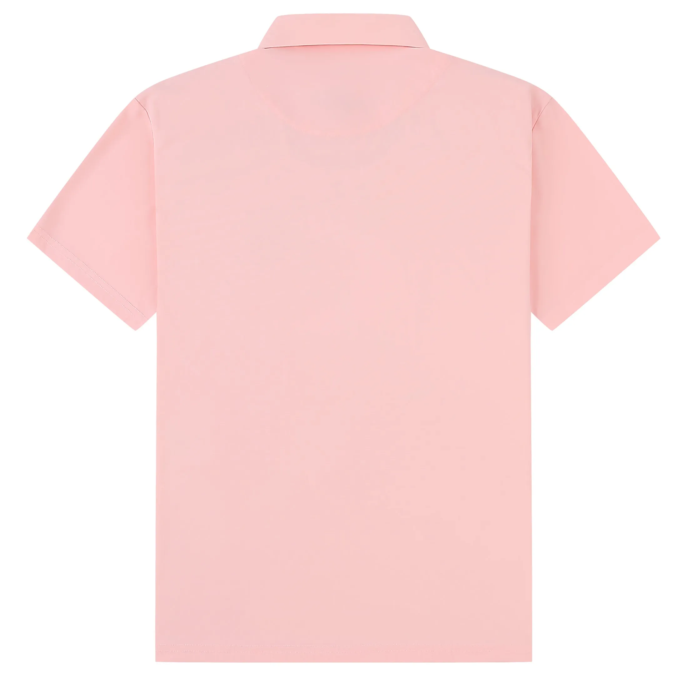 Tom Baine Men's Performance Stretch Solid Short Sleeve Polo