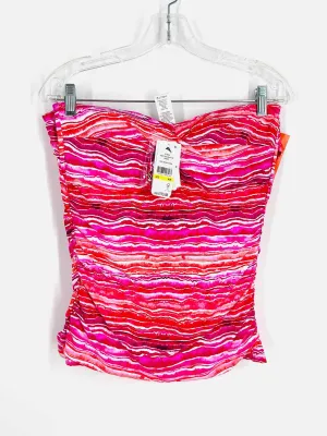 Tommy Bahama Size M Pk/Wh/Or Print NEW Swimwear 2-PC Swimsuit