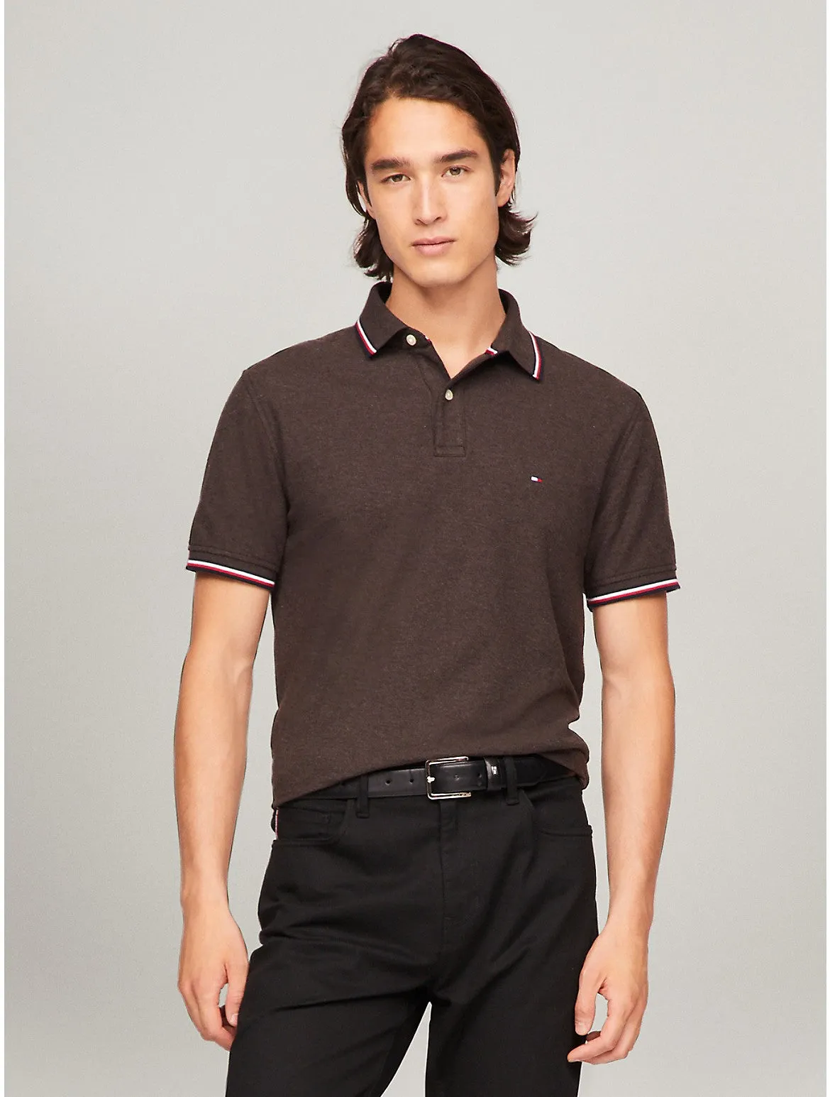 Tommy Hilfiger Men's Regular Fit Tommy Wicking Polo