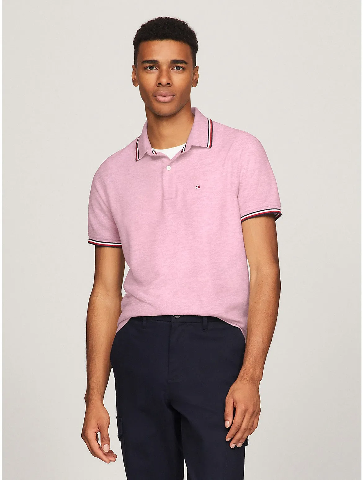 Tommy Hilfiger Men's Regular Fit Tommy Wicking Polo
