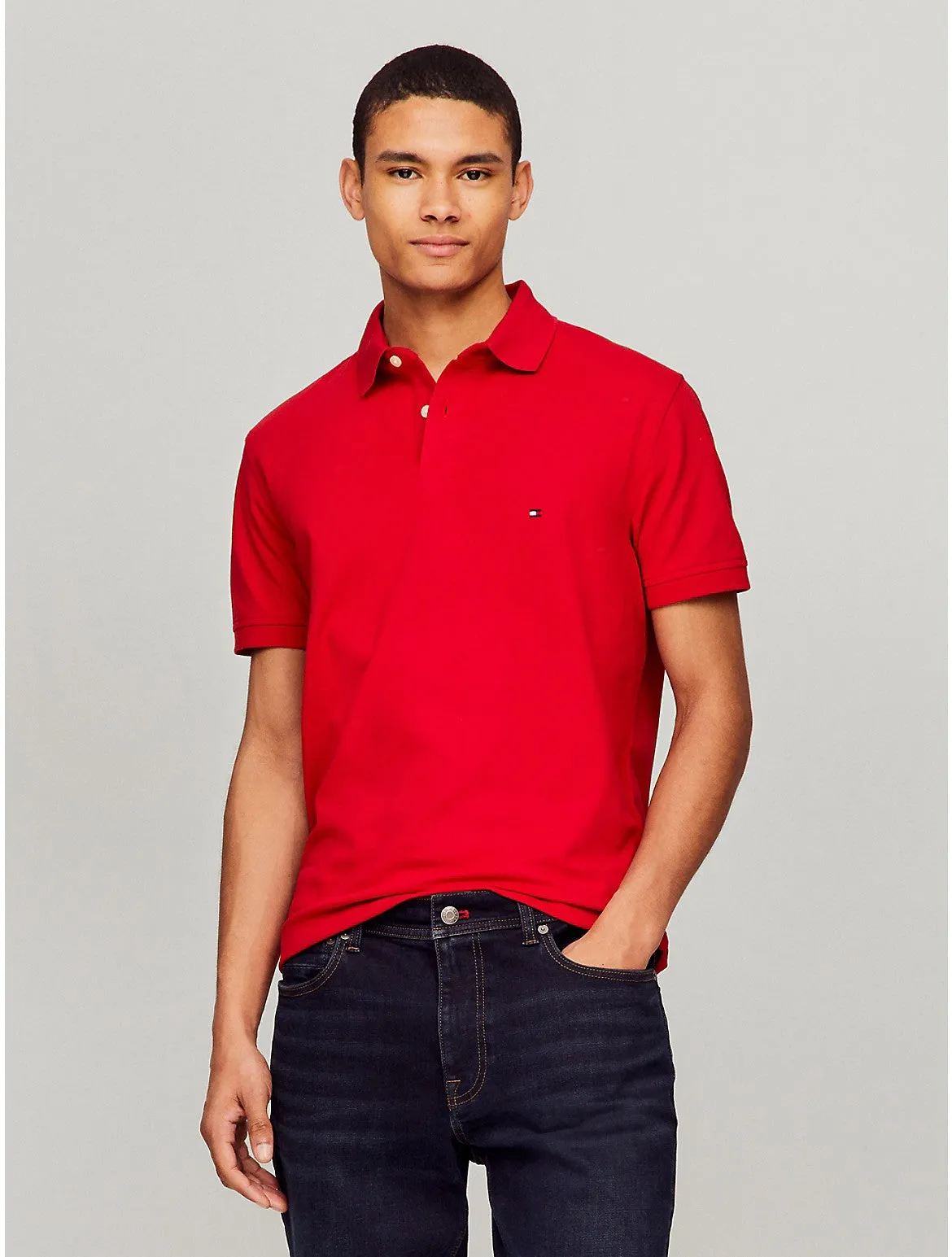 Tommy Hilfiger Men's Slim Fit Tommy Polo