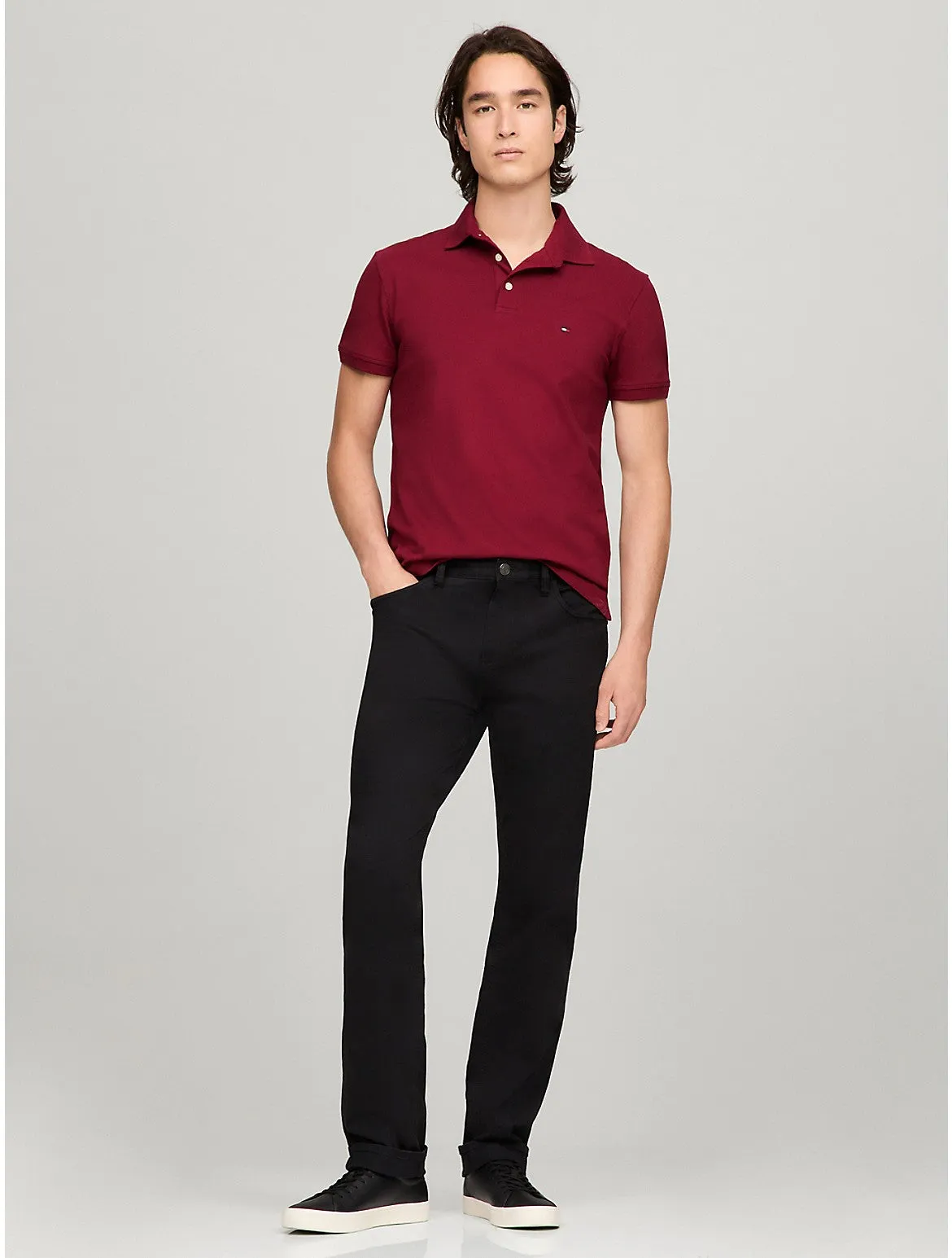 Tommy Hilfiger Men's Slim Fit Tommy Polo