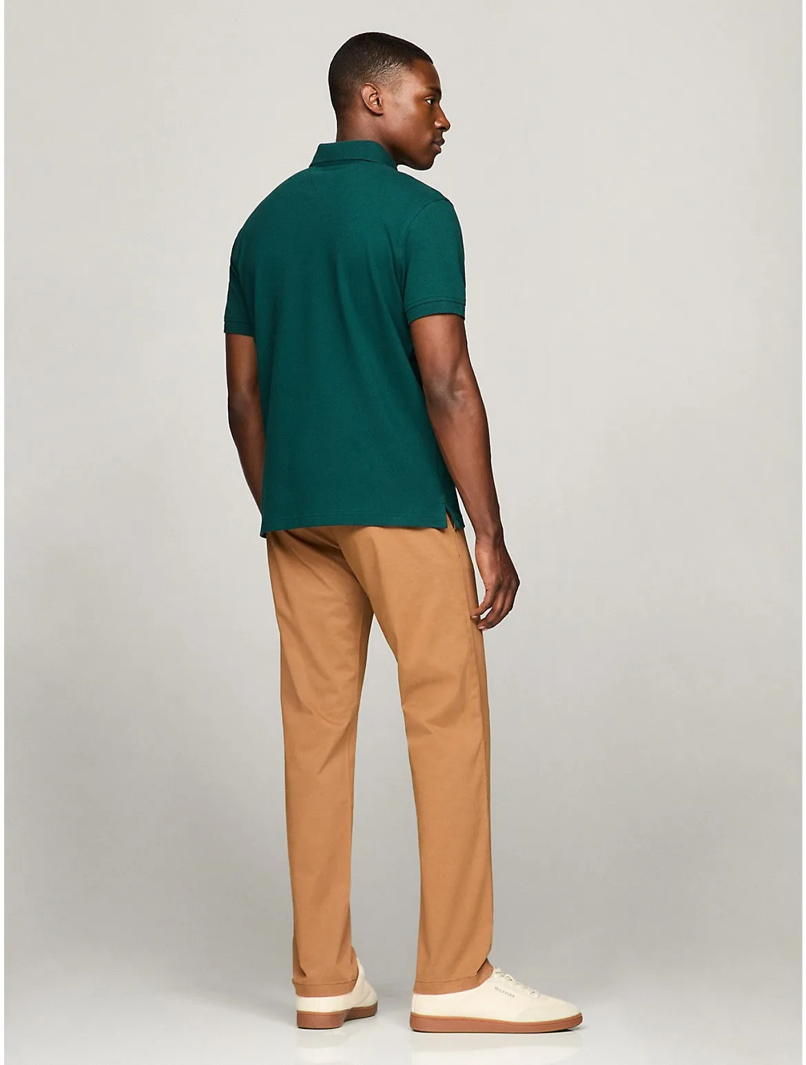 Tommy Hilfiger Men's Stretch Regular Fit Tommy Polo