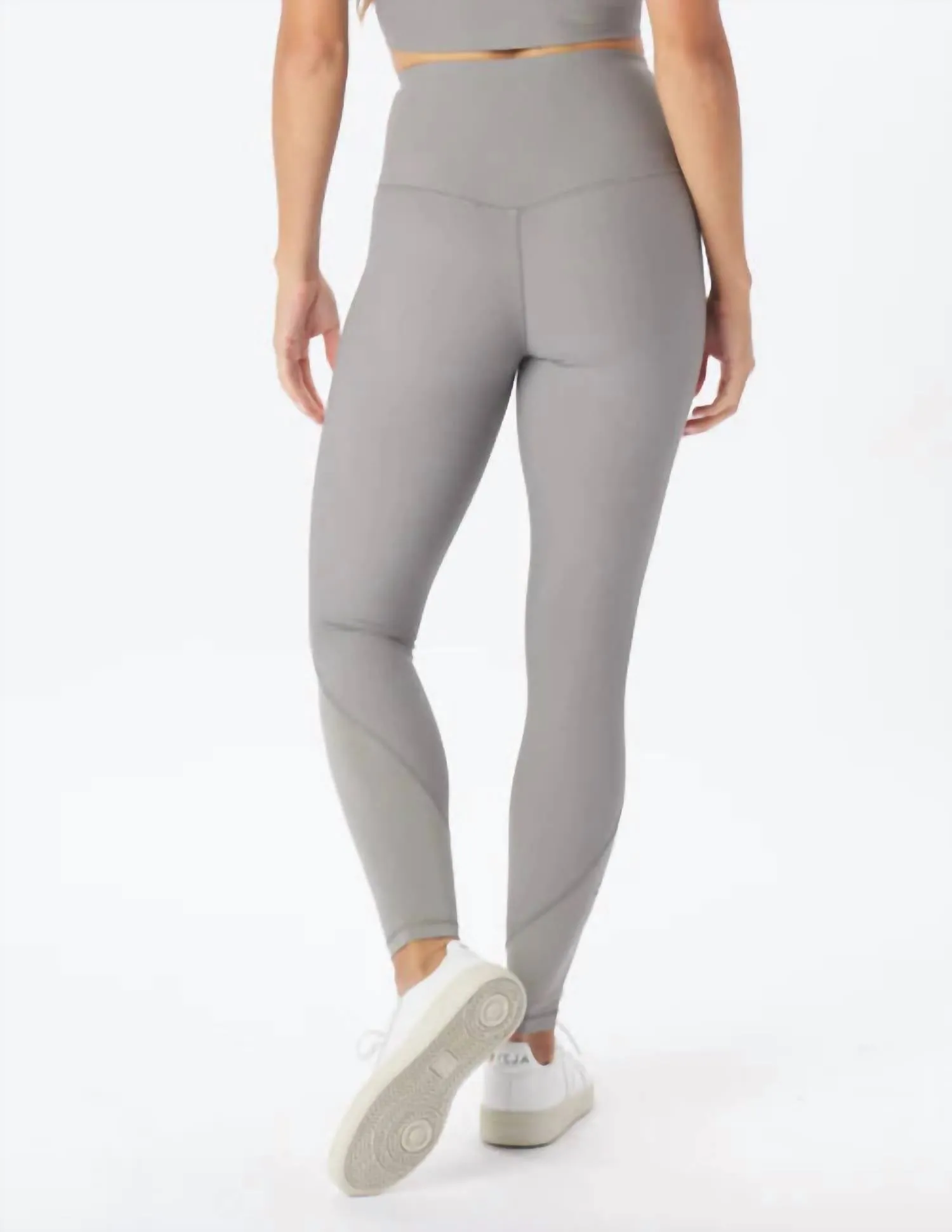 Tone Up Legging In Silver Fog