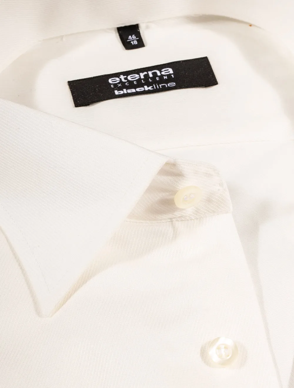 Twill Double Cuff Shirt Cream