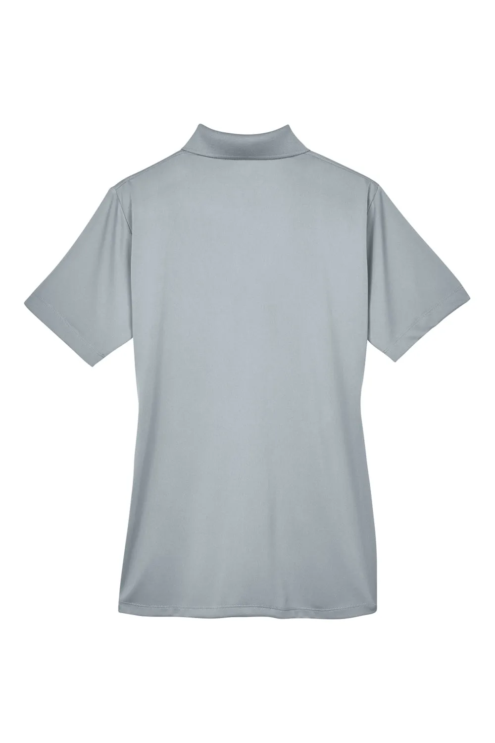UltraClub Womens Cool & Dry 8 Star Elite Performance Moisture Wicking Short Sleeve Polo Shirt - Silver Grey