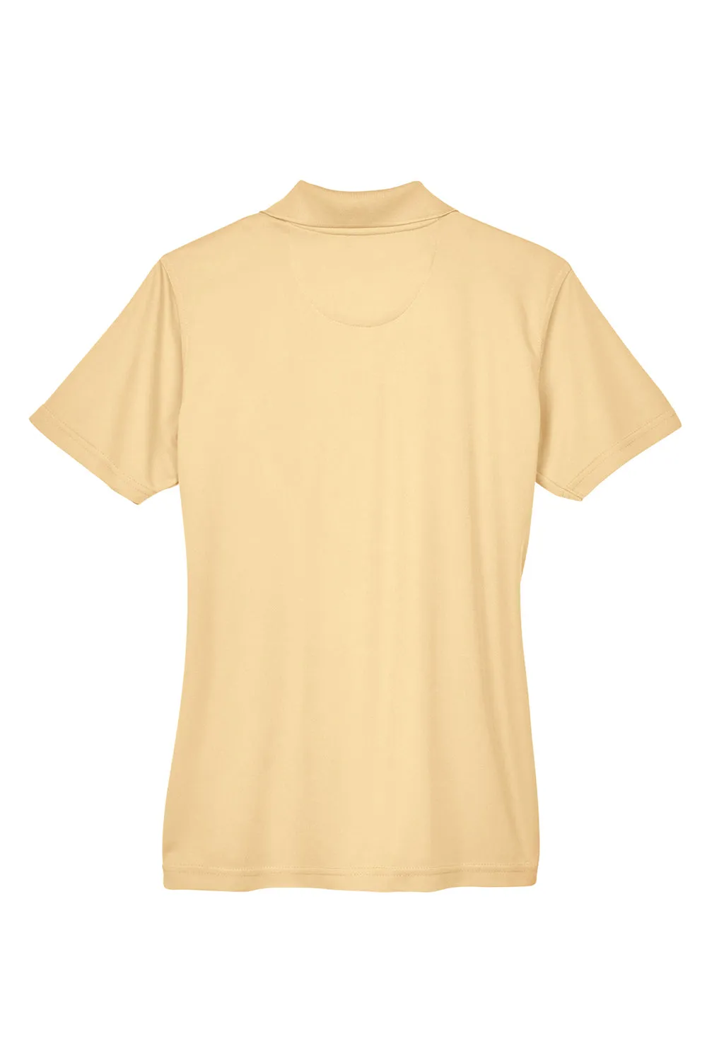 UltraClub Womens Cool & Dry Moisture Wicking Short Sleeve Polo Shirt - Yellow Haze