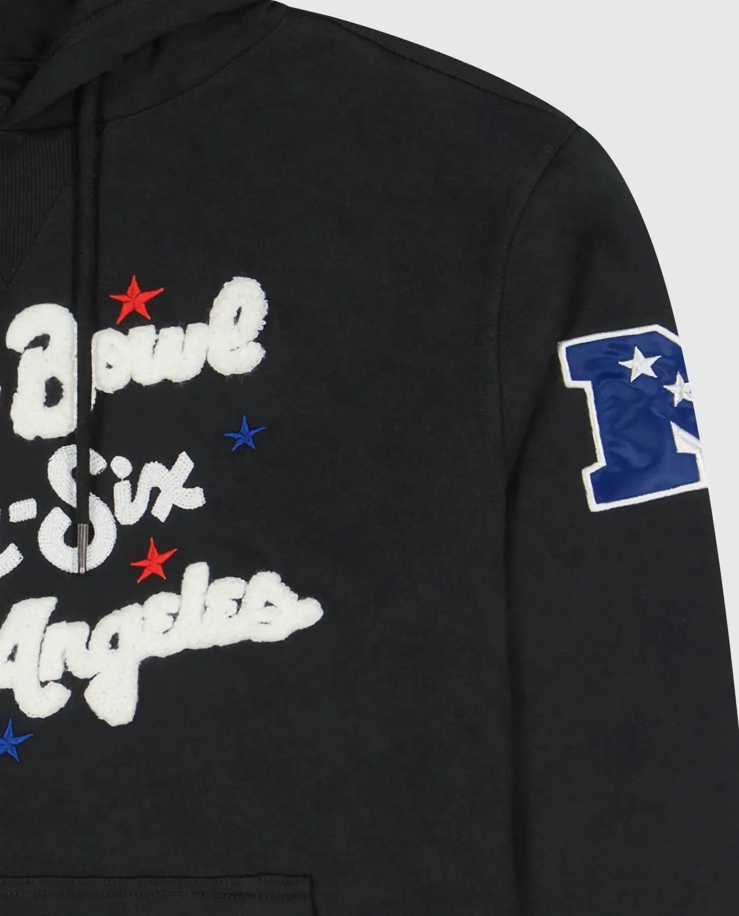 Unisex Fit Super Bowl Lvi Pullover Hoodie In Black