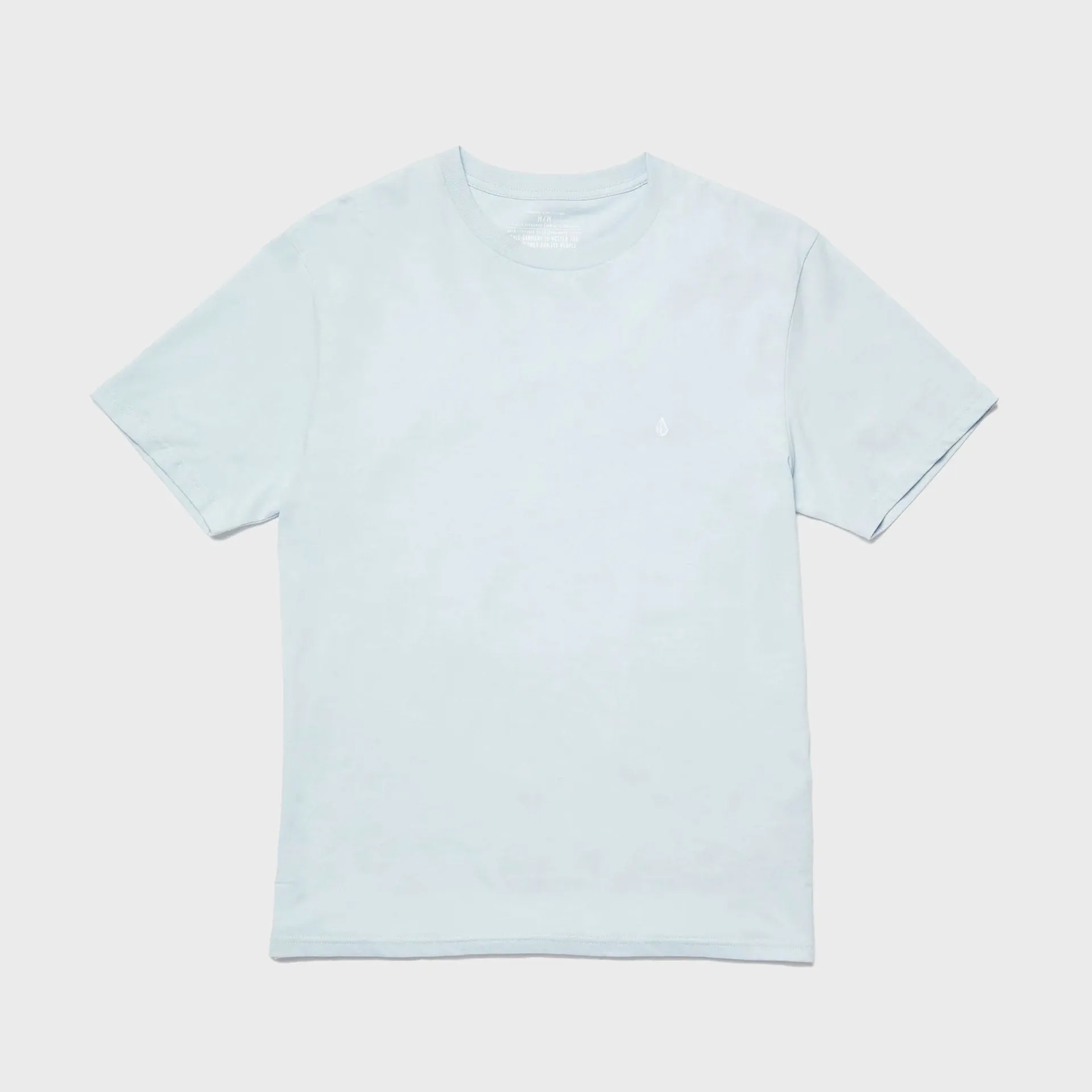 Volcom Unisex Stone Blanks T-Shirt - Carolina Blue