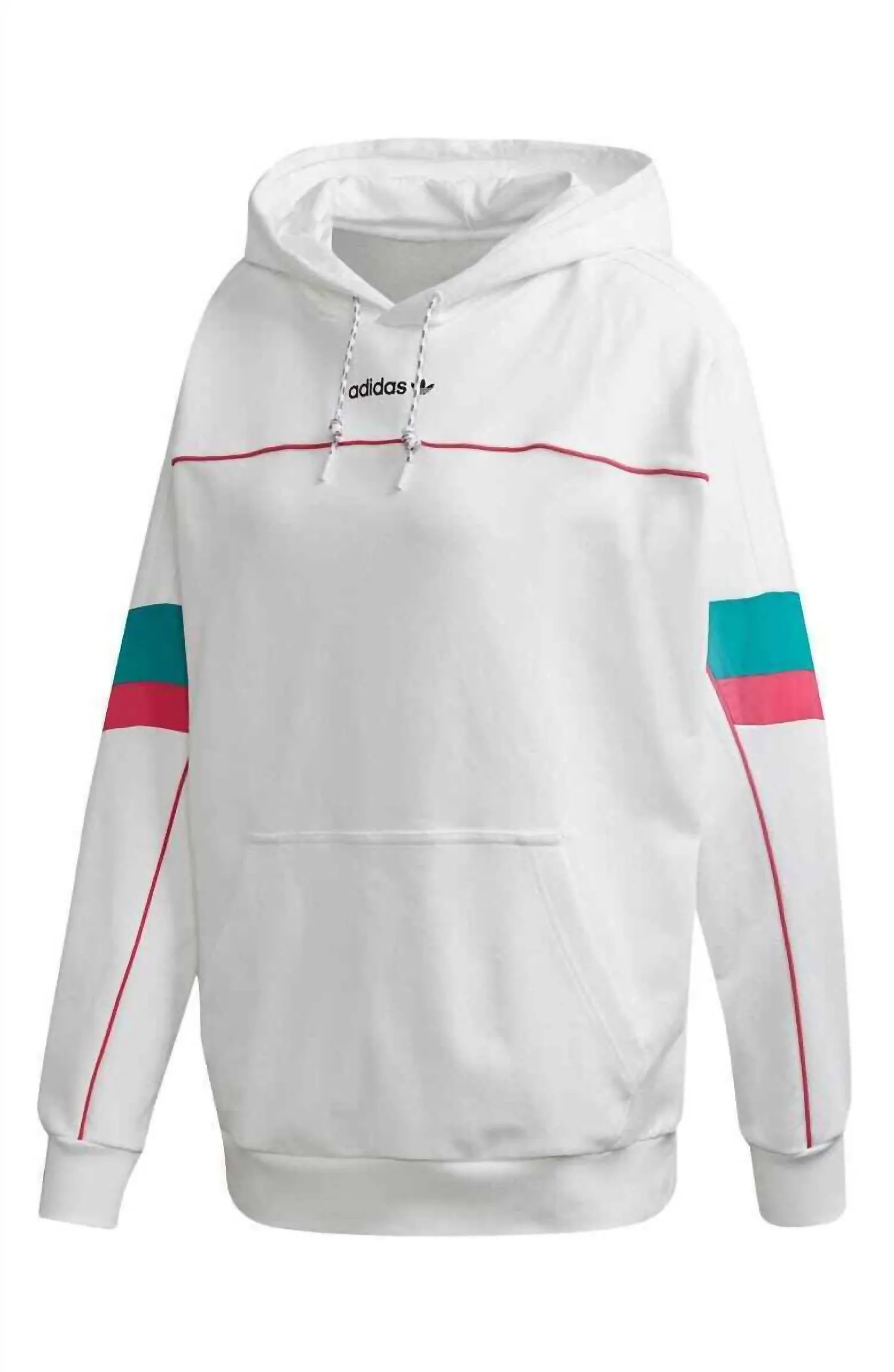 Women's Boyfriend Hoodie Sweatshirt In White