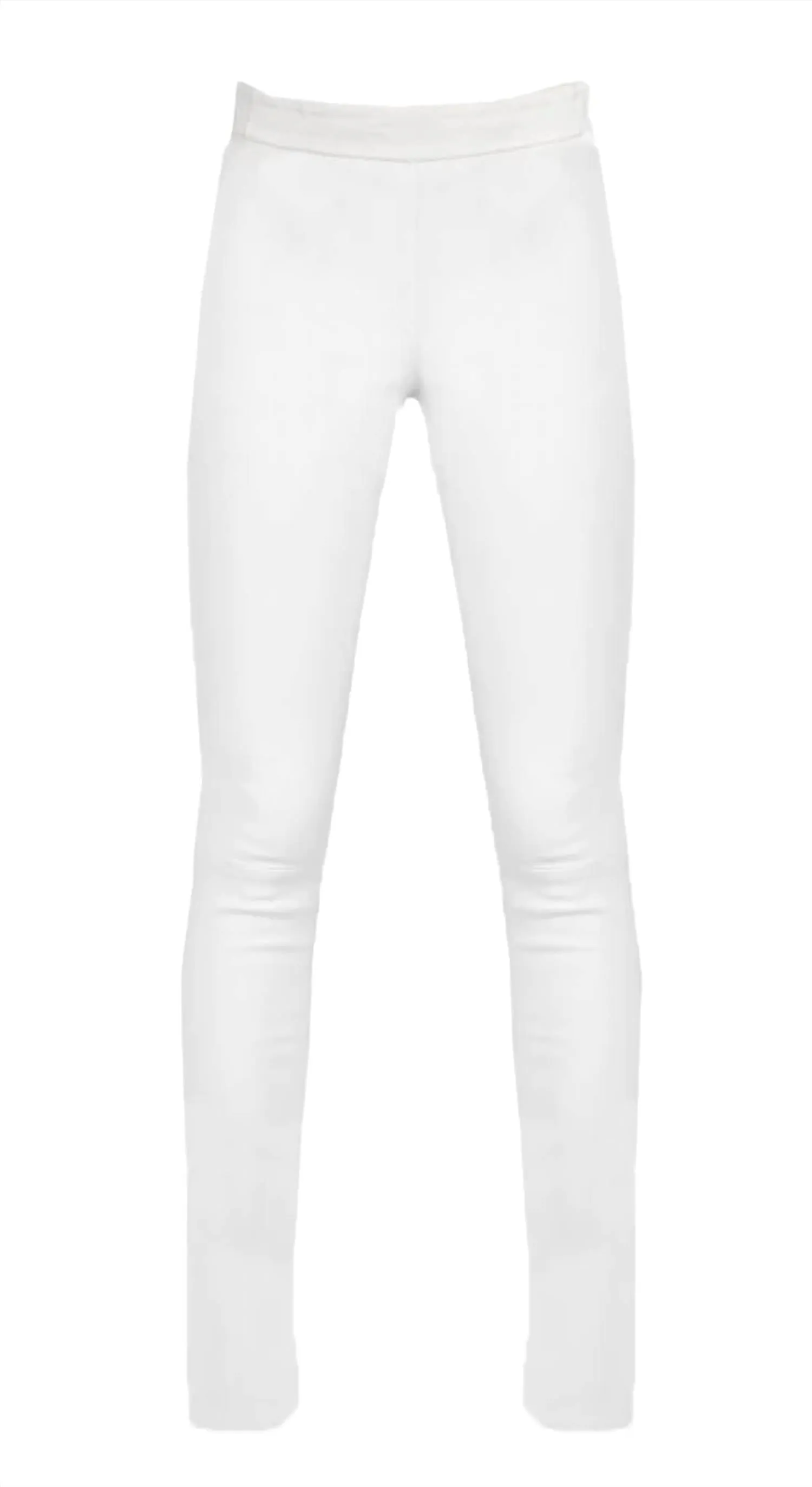 Women's Carla Leather Legging In White