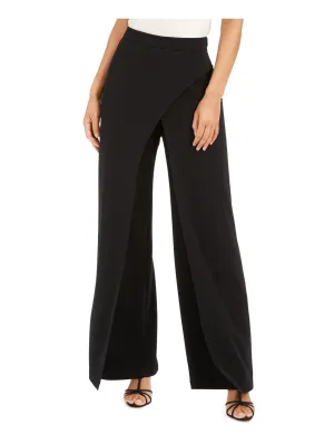 Womens Crepe Knit Dress Pants