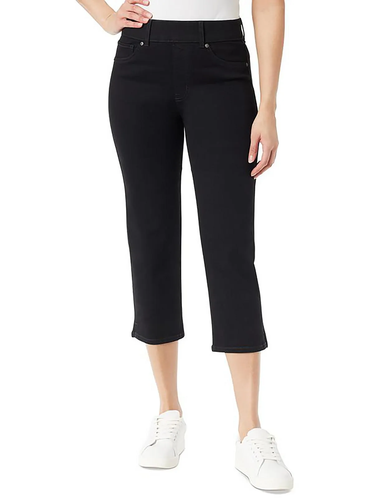 Womens Denim Slimming Capri Jeans