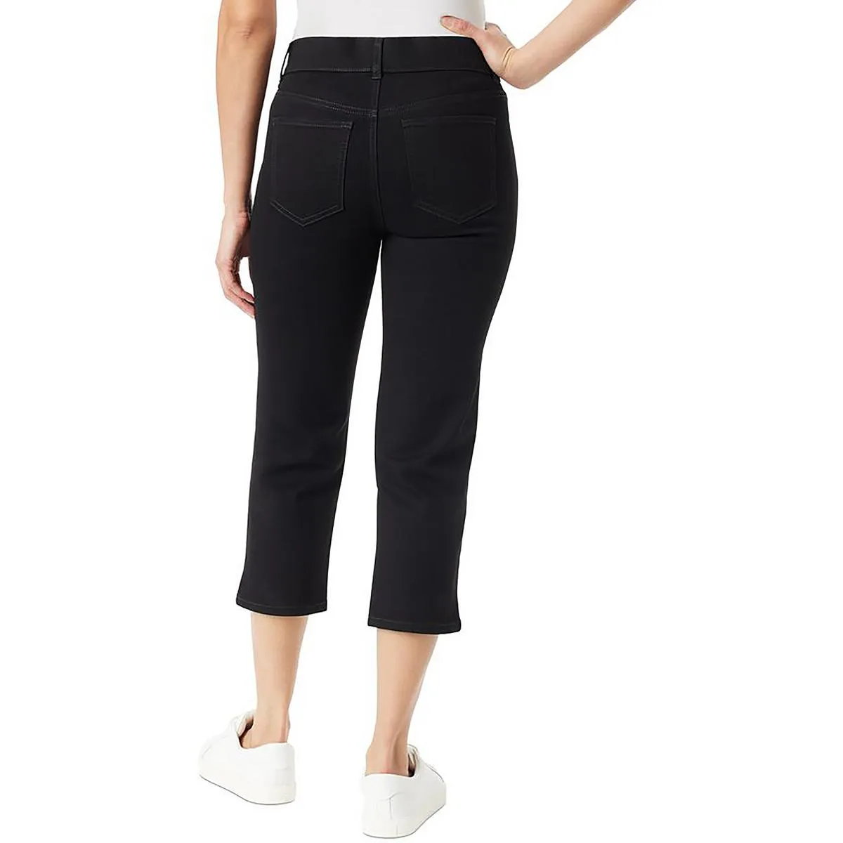 Womens Denim Slimming Capri Jeans