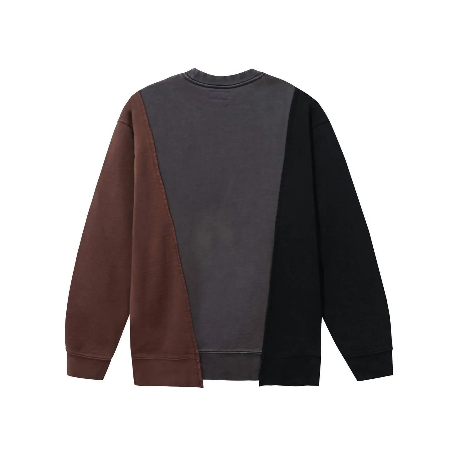 Women's Designer Arc 3 Panel Crewneck Sweatshirt In Black