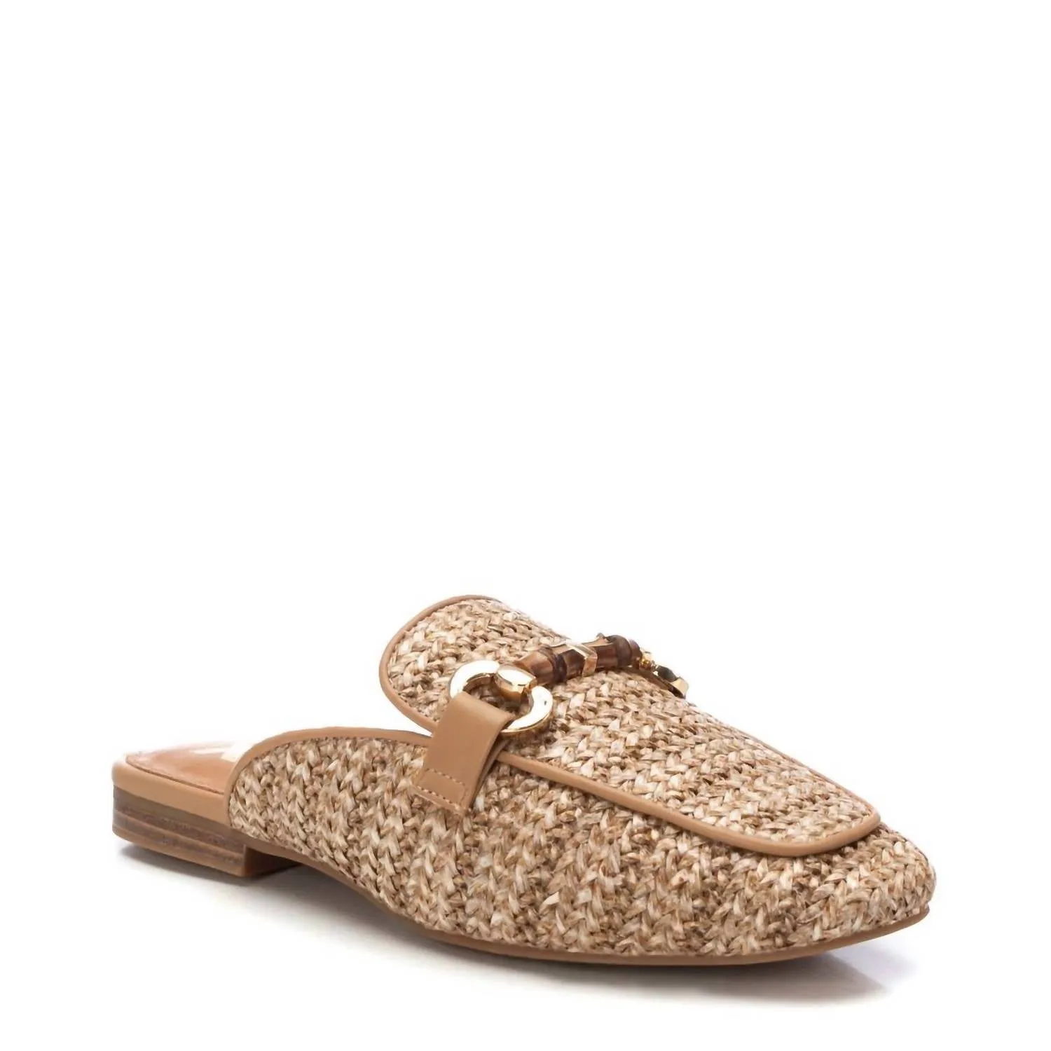 Women's Flat Clogs In Taupe