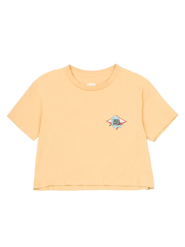 Women's Hollows Cropped S/S Tee