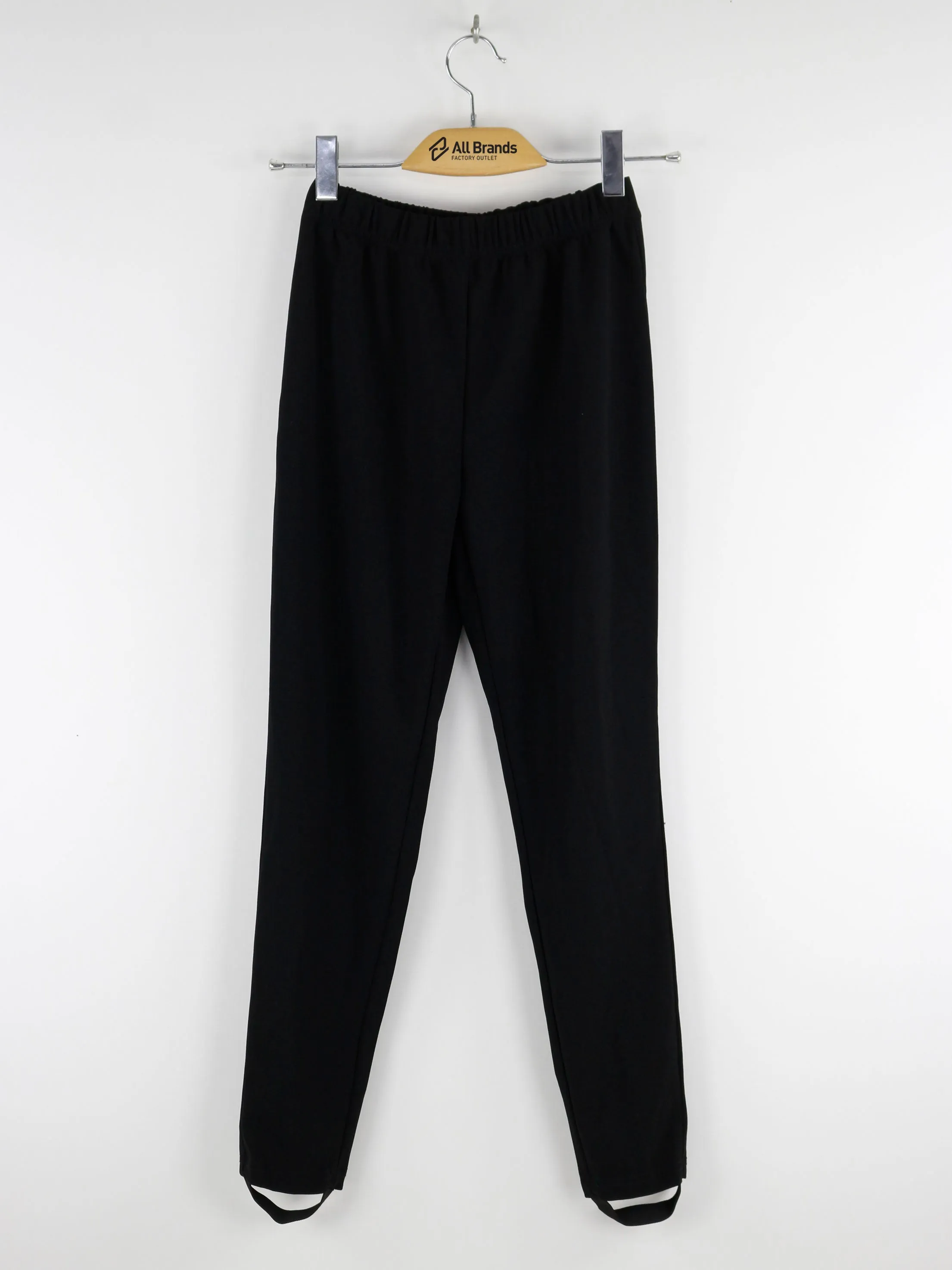 Women's Plain Solid Leggings,Black