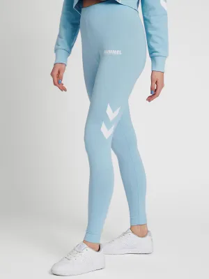 Women's Printed Leggings,Blue